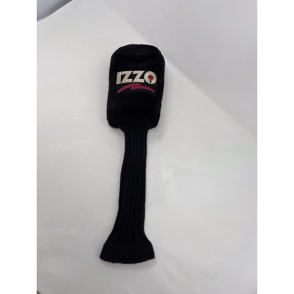Vintage Izzo X Black Driver Golf Club Head Cover Sock